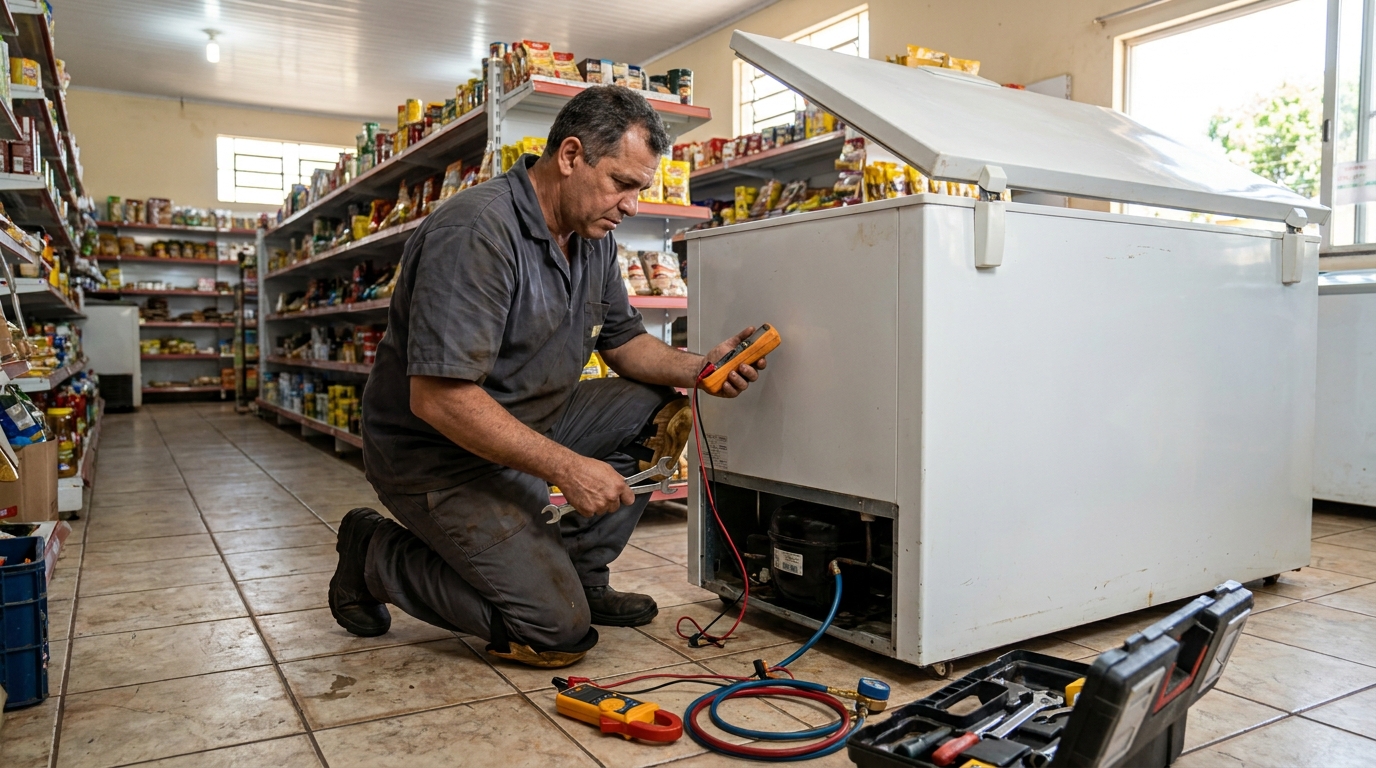 Manutenção em Motor Ventilador em Itajaí‑SC